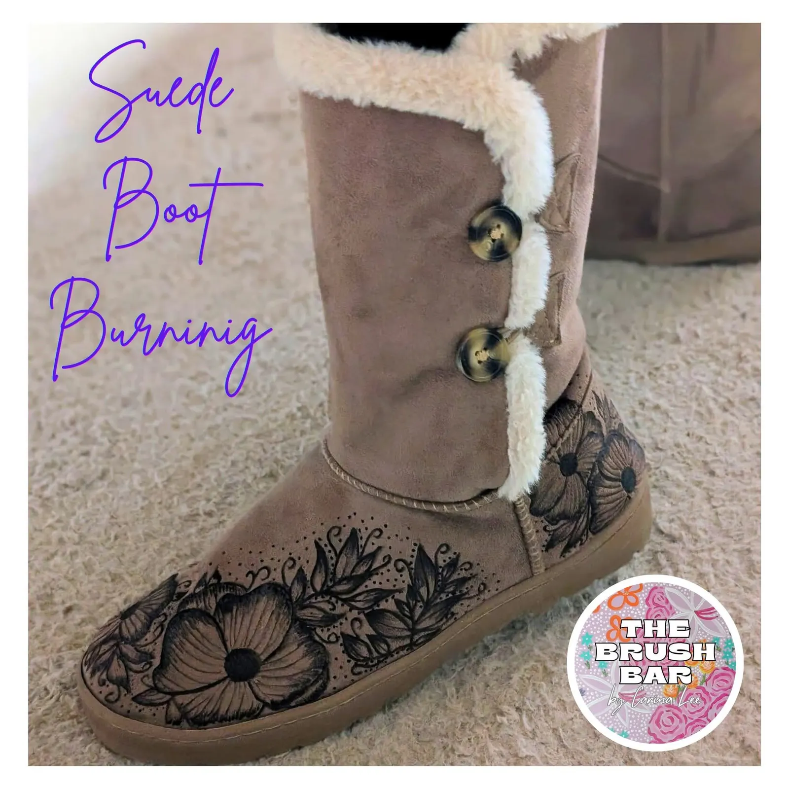 Ist möglicherweise ein Bild von Stiefel und Text
